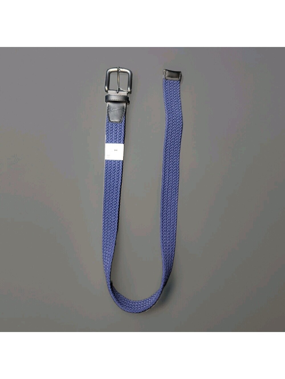 Men's Nike Braided Golf Belt Small 30-32 Stretch Navy Blue